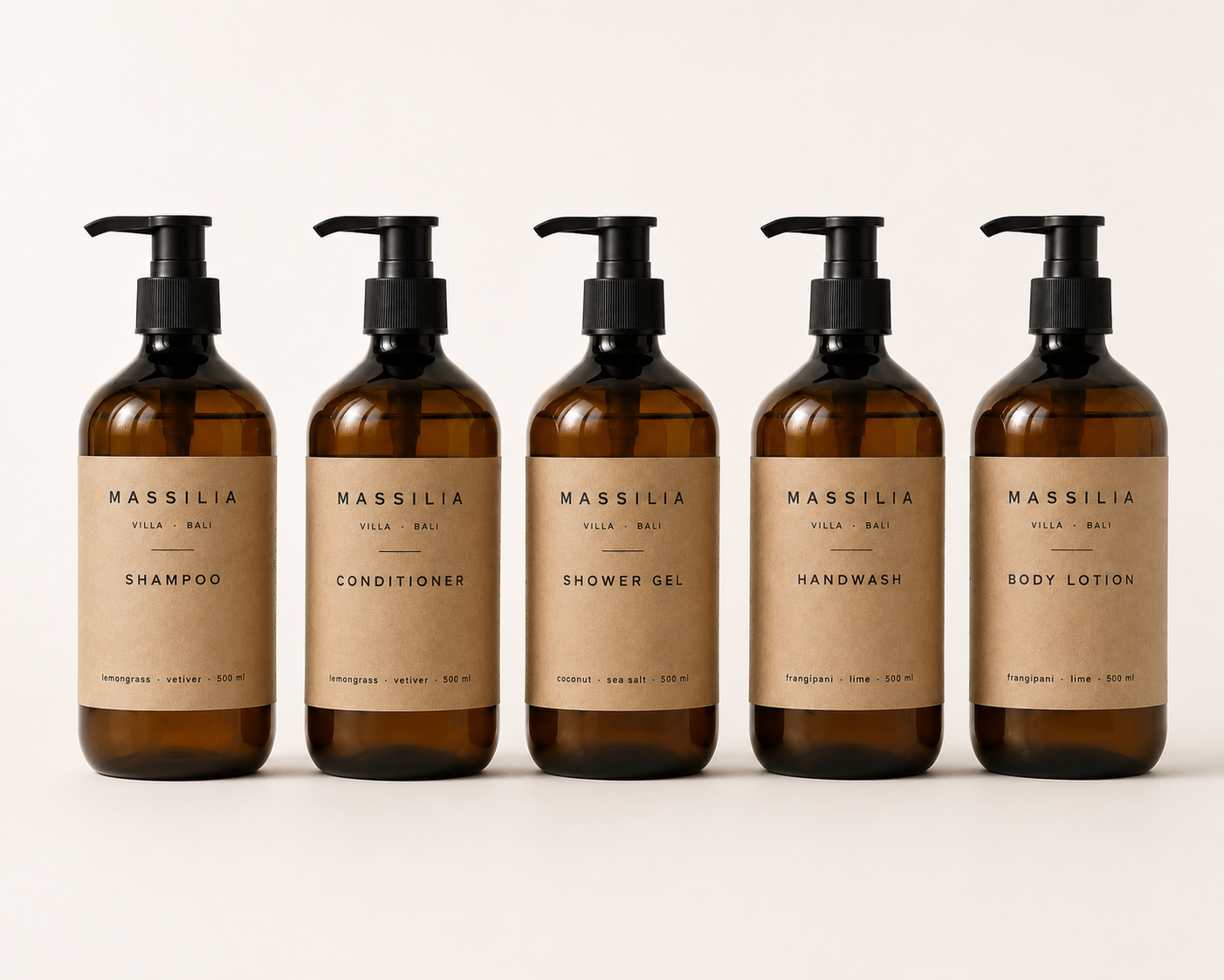 Villa Massilia — Brand Identity & Packaging